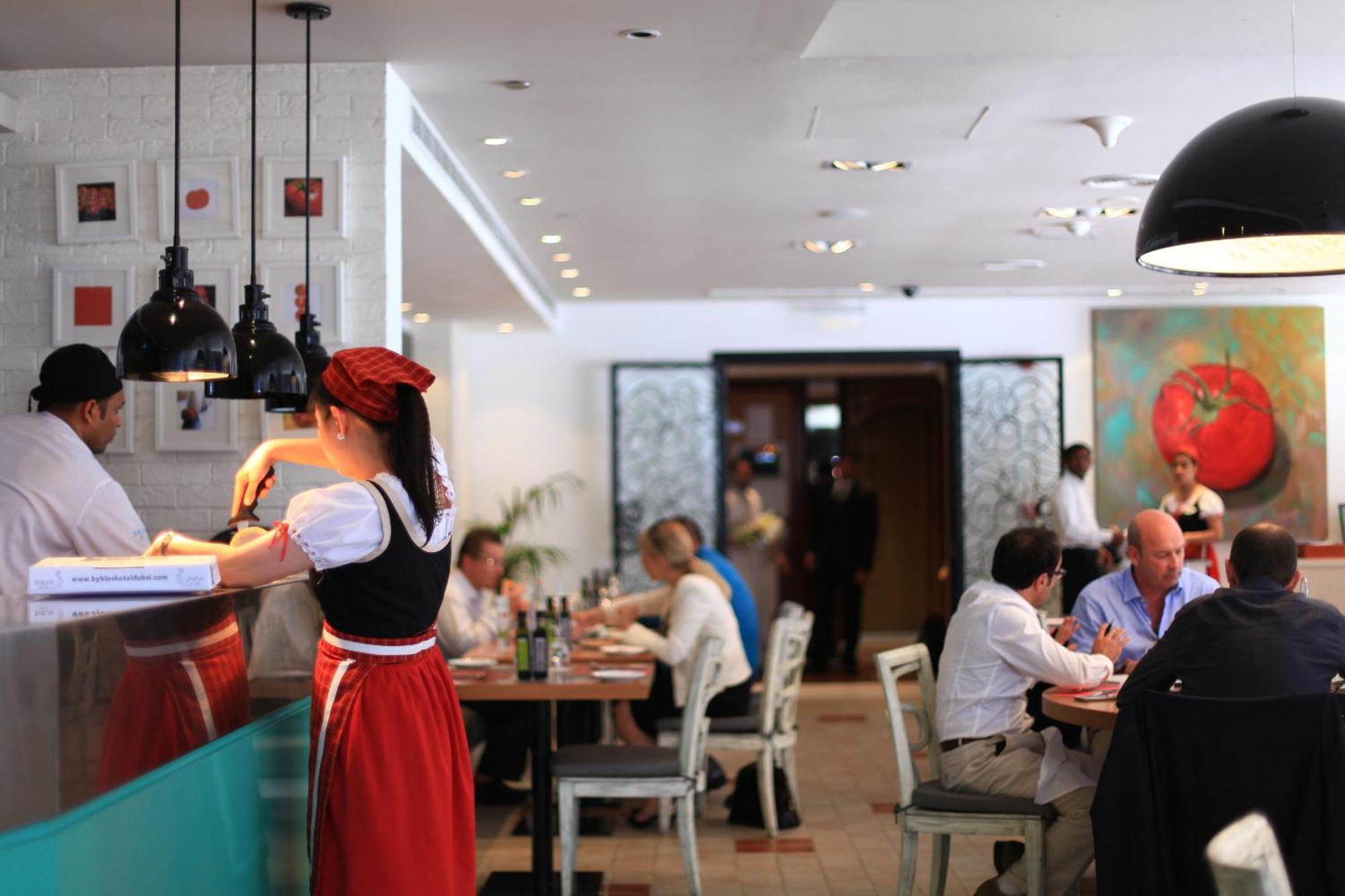 บิบลอส โฮเทล เทคอม Hotel ดูไบ ร้านอาหาร รูปภาพ